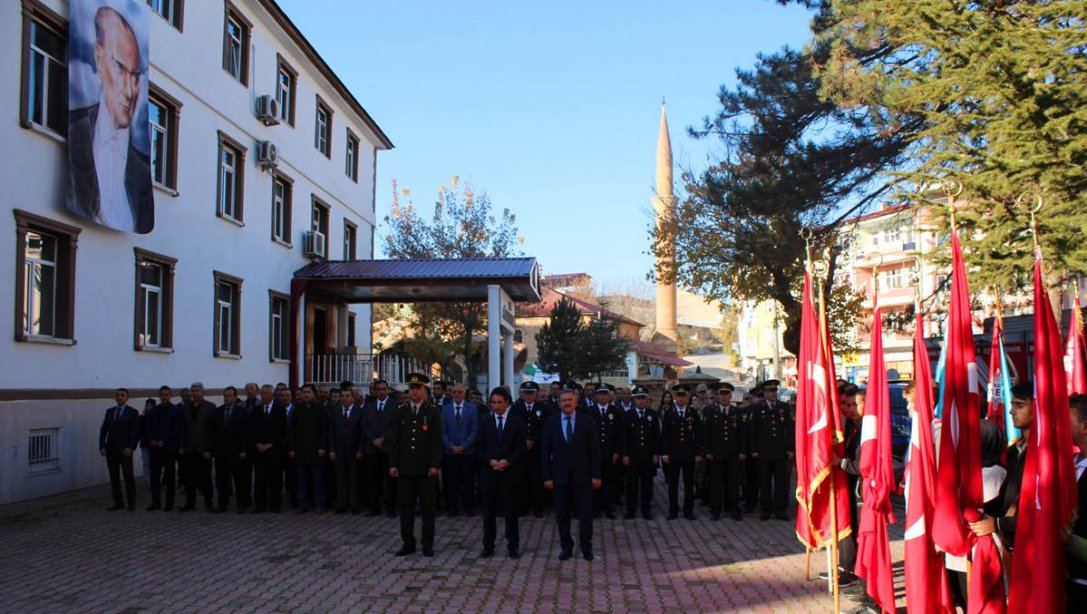 BÜYÜK ÖNDER GAZİ MUSTAFA KEMAL ATATÜRK VEFATININ 80. YILDÖNÜMÜNDE ANILDI