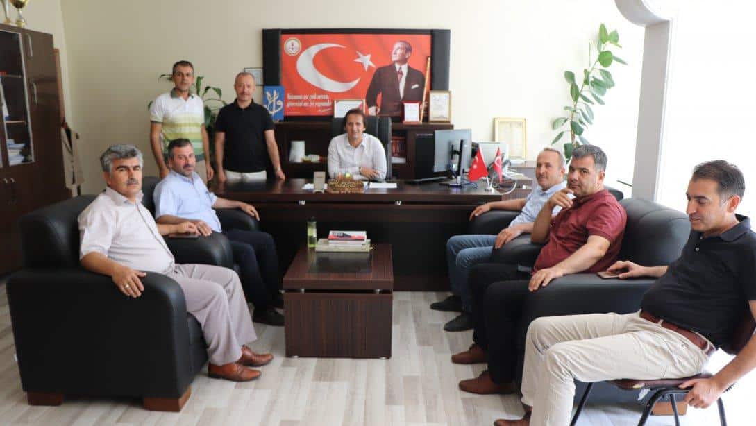 Türkoğlu Eğitim- Bir Sen'den Müdürlüğümüze Ziyaret