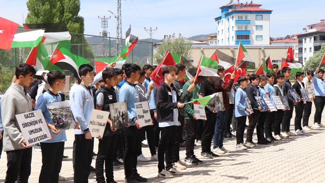 İmam Hatip Lisesi Öğrencilerinden Gazze Programı